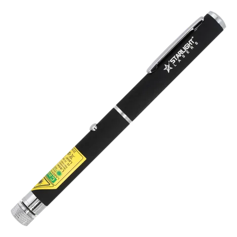 Grüner Laserpointer X2 von der Seite gesehen