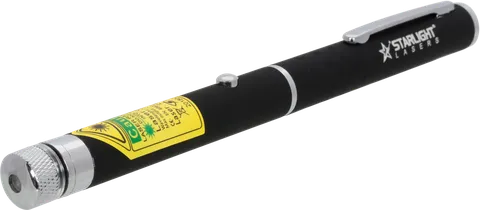 Grüner Laserpointer X2 schräg von vorn gesehen