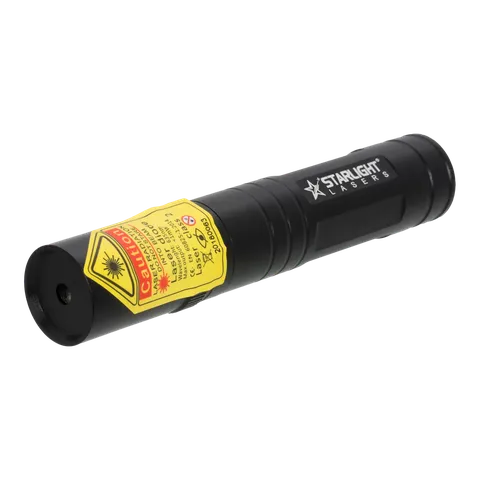 Roter Laserpointer kompakt R2 Pro von der Seite gesehen